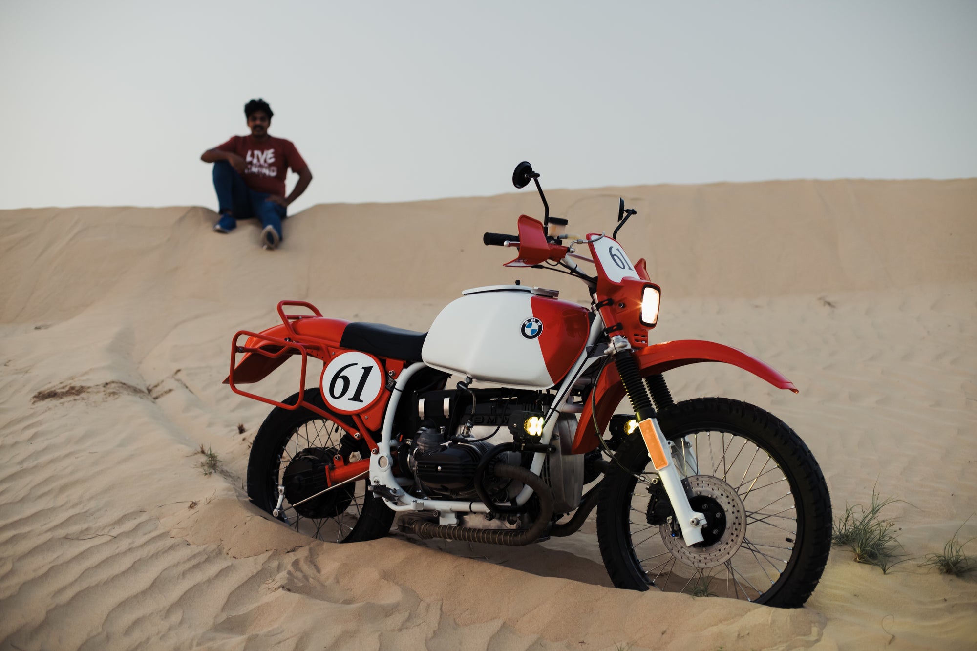 bmw r80 custom motorbike