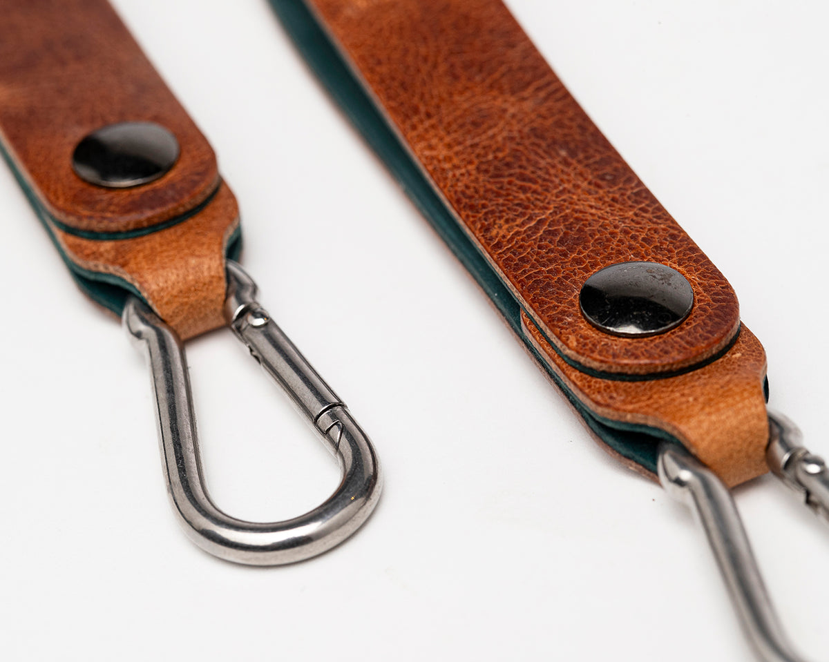 Camel Keys Rings Lucky Cat: Camel Leather Key Ring – Cafe Rider Custom
