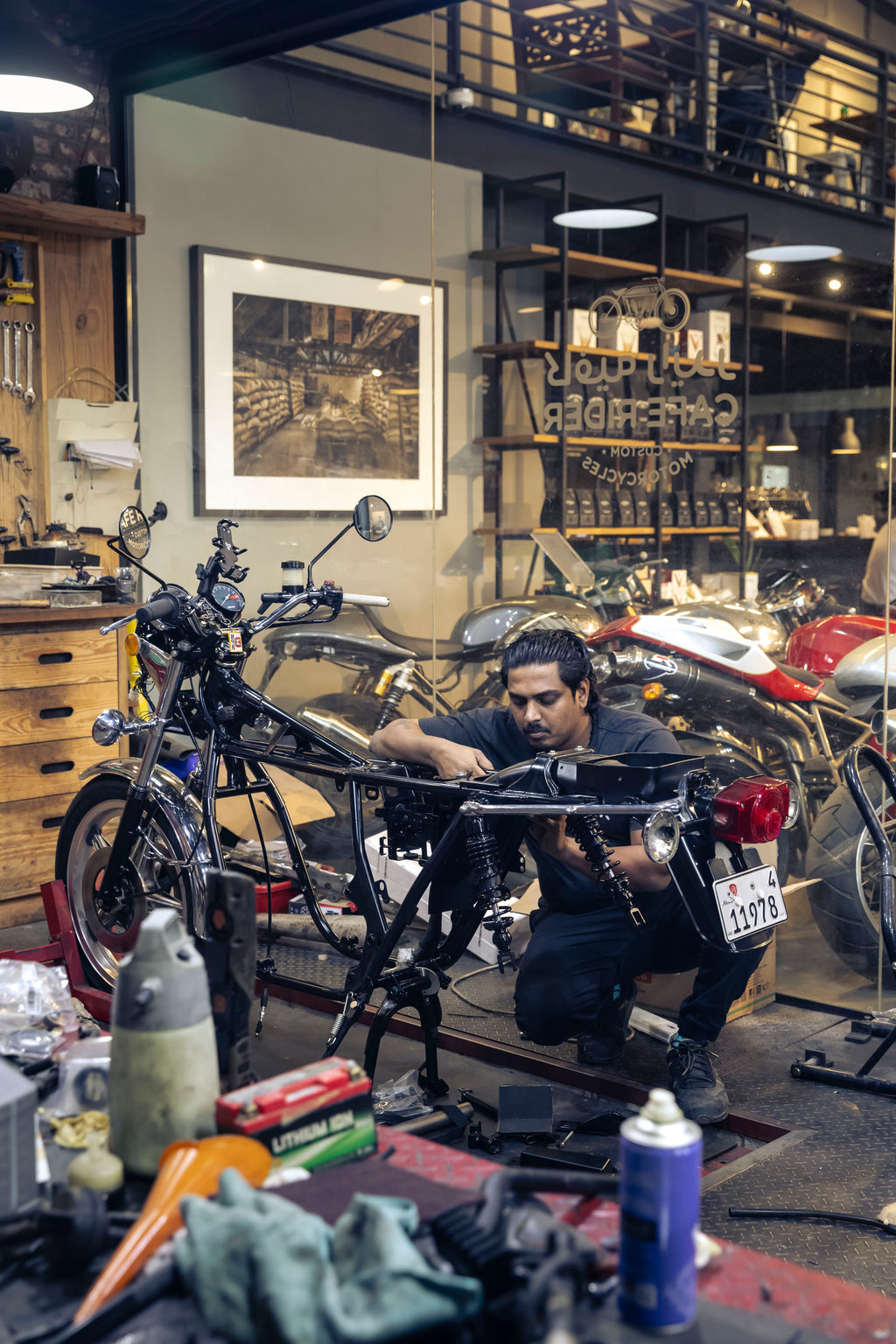 Cafe in Dubai | Cafe Rider Coffee Roastery and Motorbikes – Cafe Rider ...