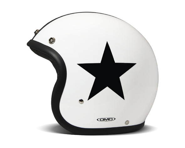 DMD VINTAGE Star White Helmet