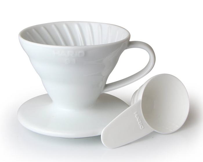 Hario V60 Dripper Ceramic White 01