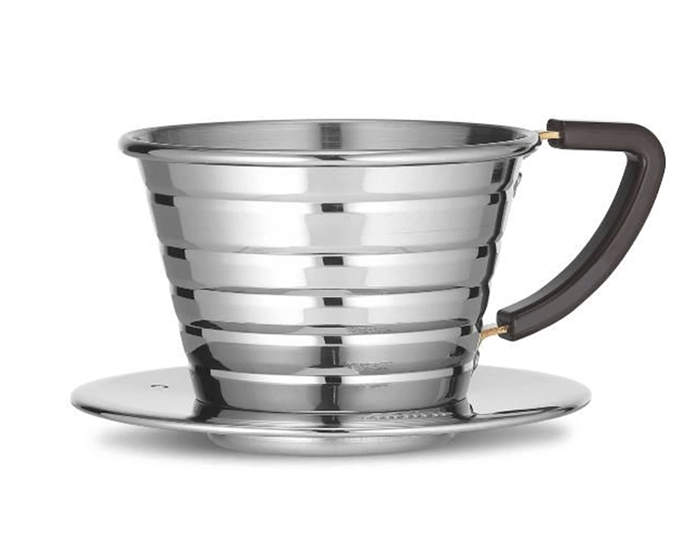  KALITA WAVE 155 STAINLESS STEEL COFFEE DRIPPER