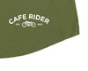 ladies tank green cafe rider