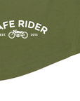 ladies tank green cafe rider