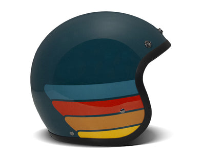 DMD Vintage Open Face Helmet Petrolhead