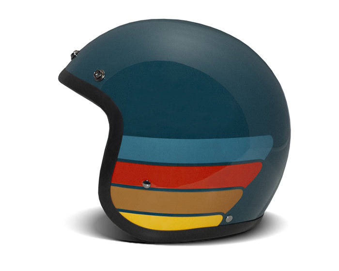 DMD Vintage Open Face Helmet Petrolhead