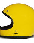 DMD SeventyFive Full Face Yellow Motorcycle Helmet