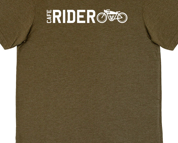 Cafe Rider T-Shirt Heather Green