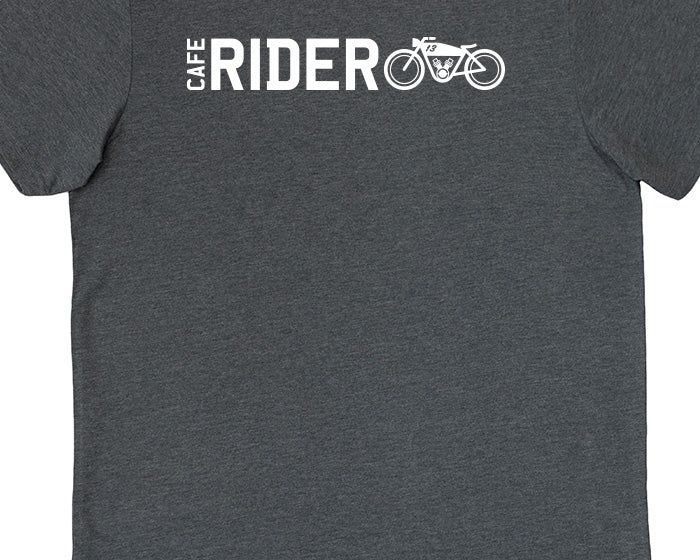 cafe rider tshirt grey