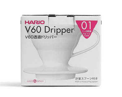 Hario V60 Dripper Ceramic White 01
